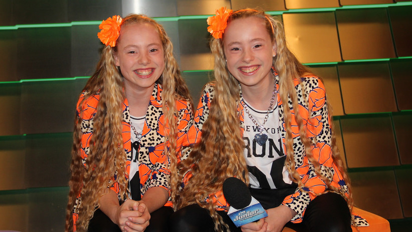 Junior Eurovision: Mylène & Rosanne to announce the Dutch votes!