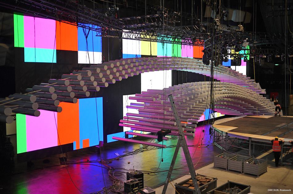 First photos of the Eurovision 2015 stage revealed!