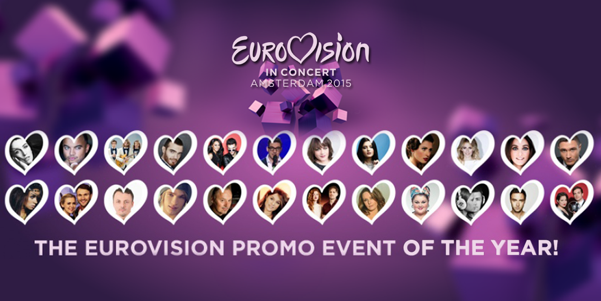 Eurovision in Concert 2015 today!