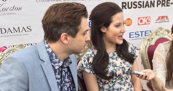 Exclusive video interview with Electro Velvet from United Kingdom! (ESC Pre-Party in Russia 2015)