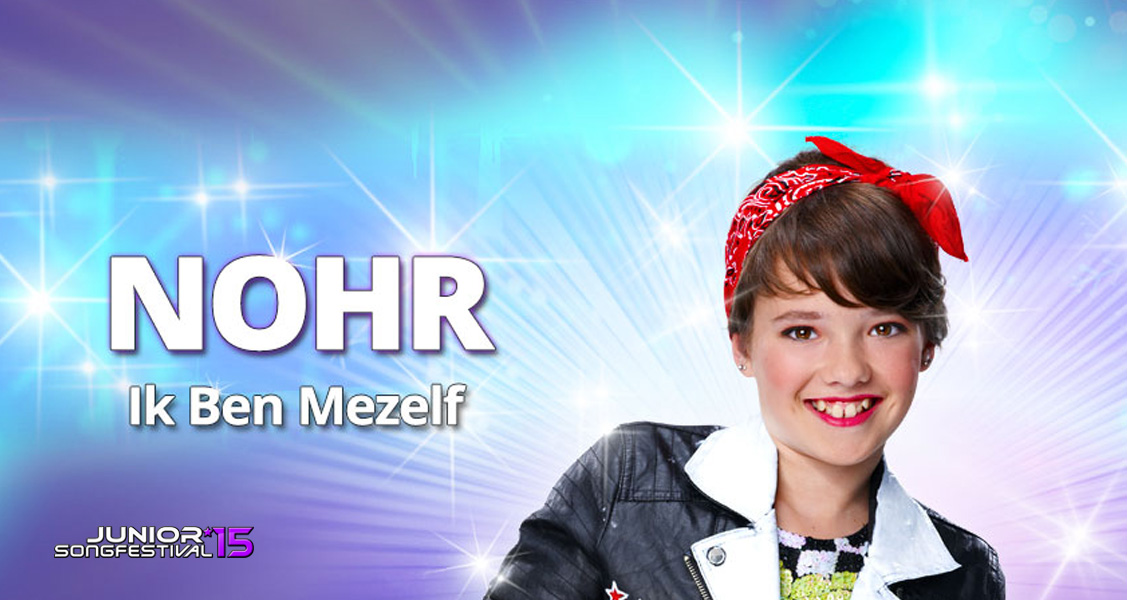 Junior Eurovision: Listen to the final version of “Ik Ben Mezelf” by Nohr (Dutch Finalist)!