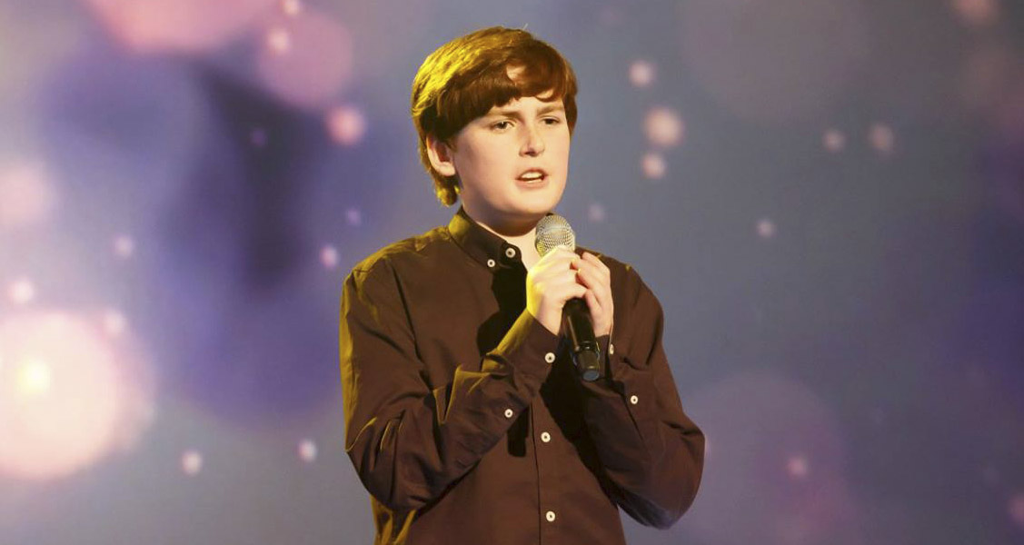 Junior Eurovision: David Kennedy, the first finalist in Ireland!
