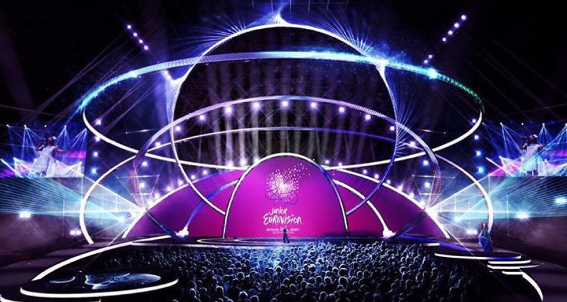Stage construction for Junior Eurovision 2015 finished, check it now!