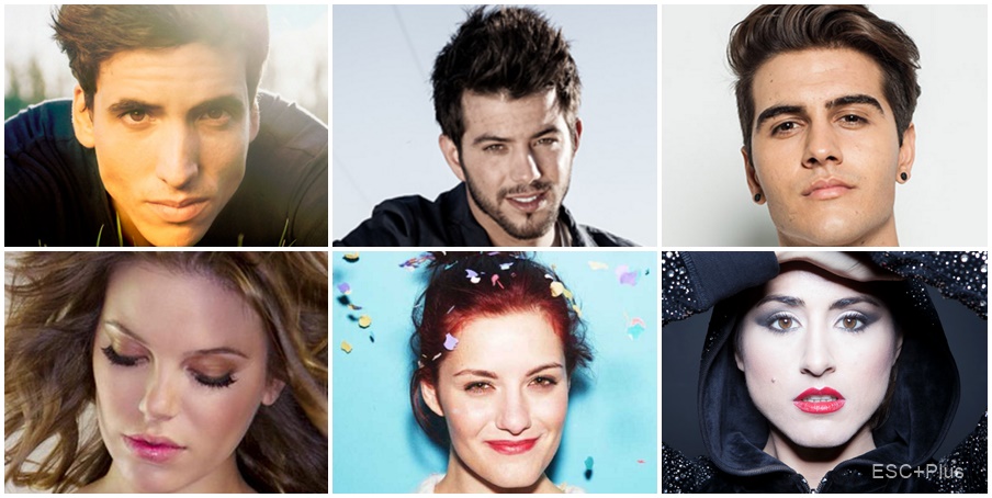 Meet the Spanish candidates for Eurovision 2016!