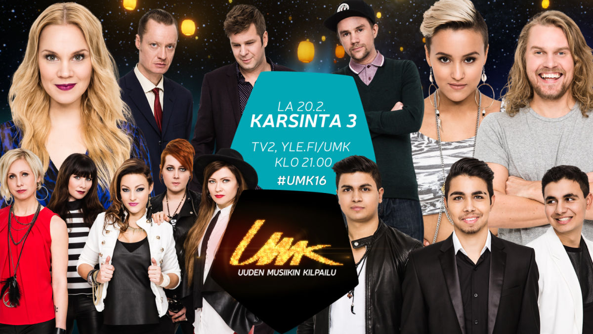 Finland: Three last finalists for UMK’s grand final to be selected tonight!