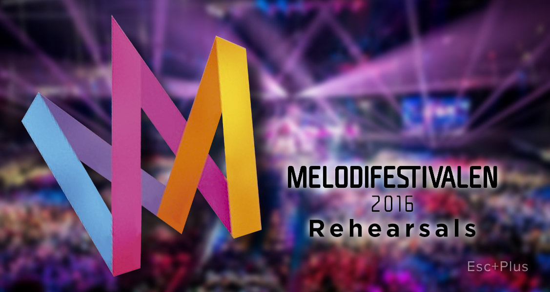 Sweden: Melodifestivalen first semi-final rehearsals on-line, listen to the snippets!