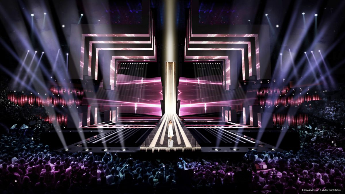 Take a look at the first glimpse of this year’s Eurovision stage!