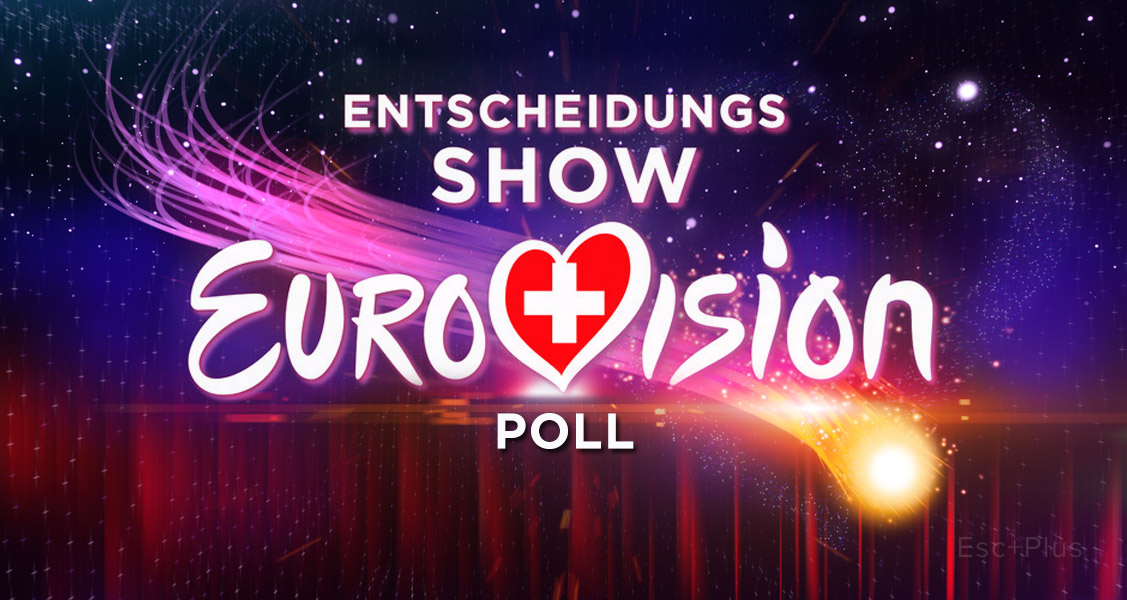 Switzerland: Entscheidungsshow 2017 – Final (Poll Results)