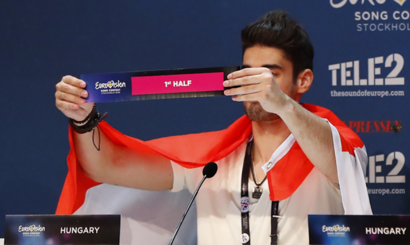 ESC+Plus talks to Freddie from Hungary after the First Semi-Final (Eurovision 2016)