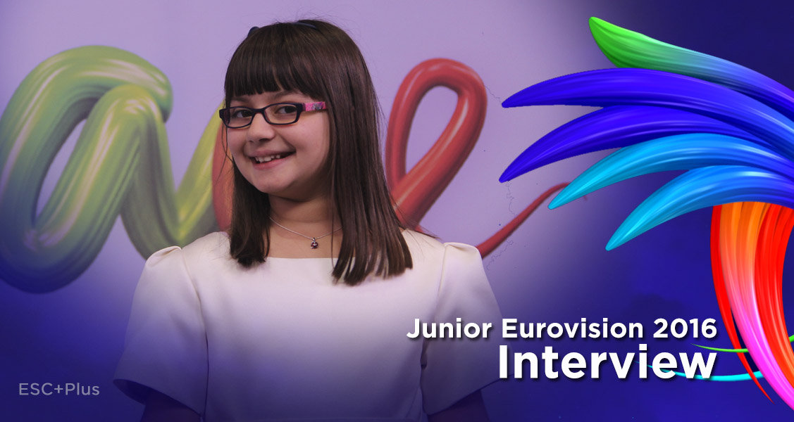 Exclusive video interview with Klesta Qehaja (Albania at Junior Eurovision 2016)