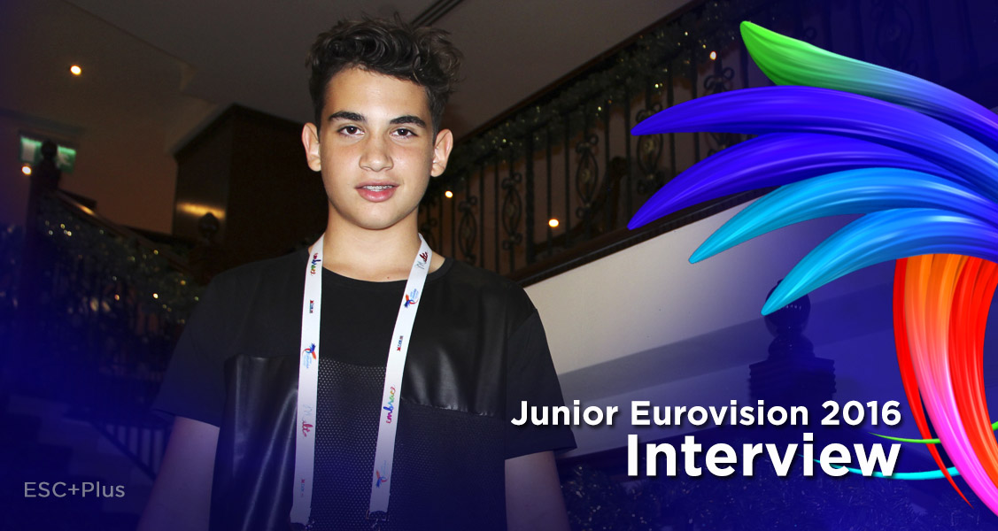 Exclusive video interview with George Michaelides (Cyprus at Junior Eurovision 2016)