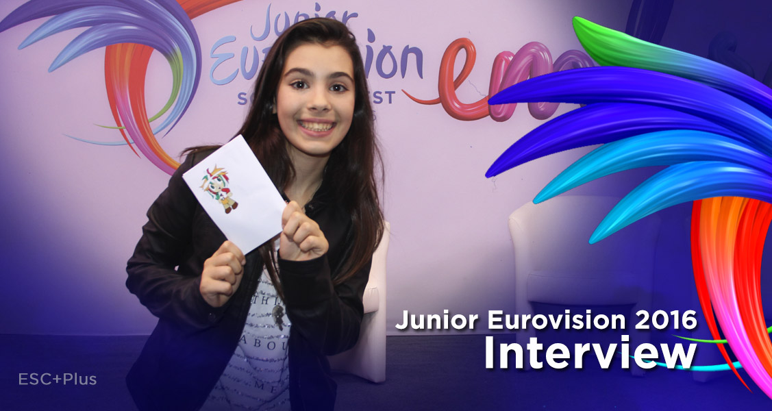 Exclusive video interview with Fiamma Boccia (3rd place at Junior Eurovision 2016 for Italy)