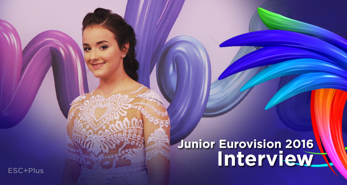 Exclusive video interview with Sofia Rol (Ukraine at Junior Eurovision 2016)