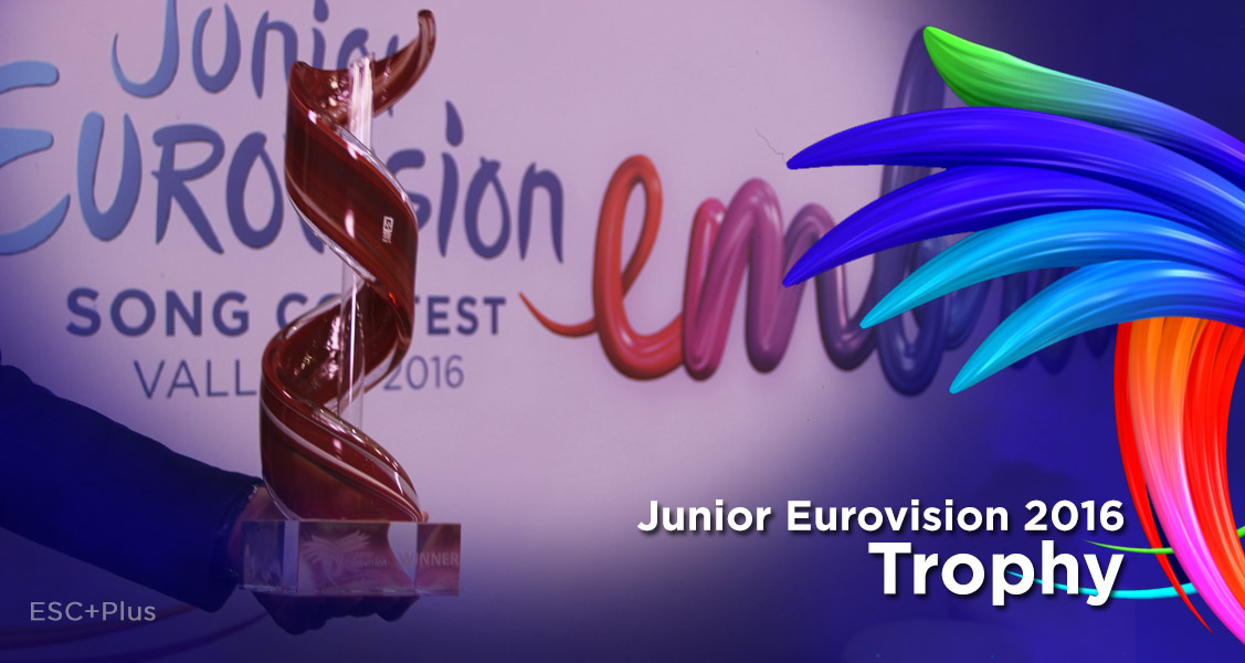 Junior Eurovision: Take a look at this year’s trophy design!