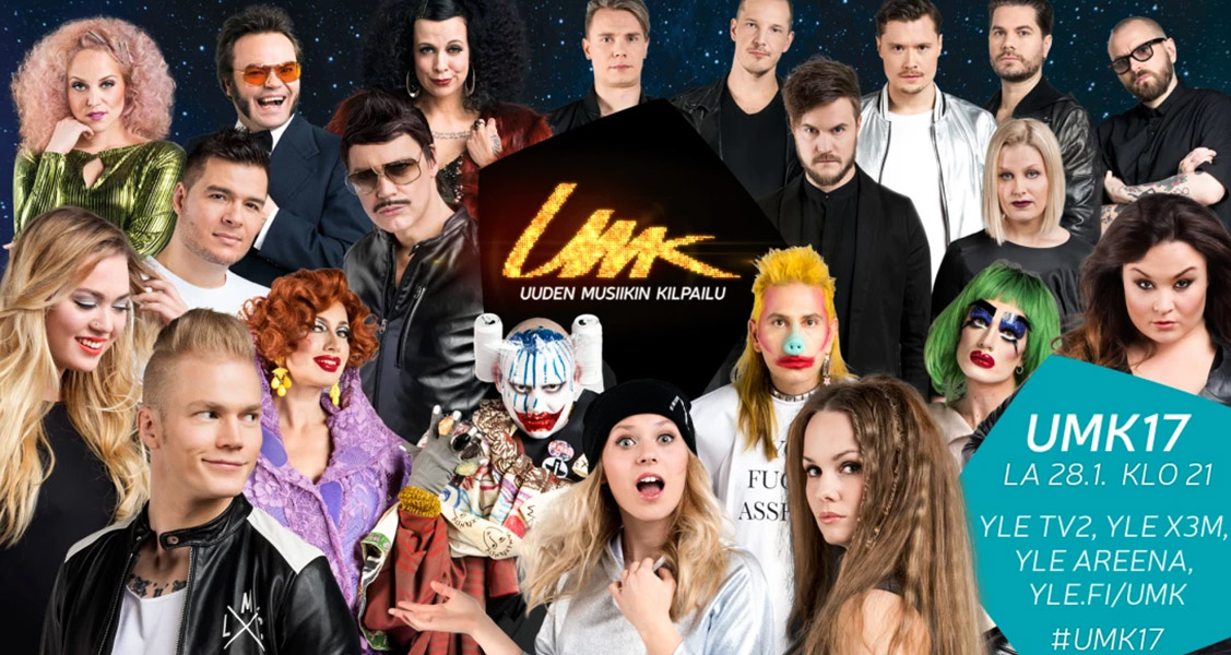Finland: YLE reveal acts competiting at UMK 2017, listen to the songs!