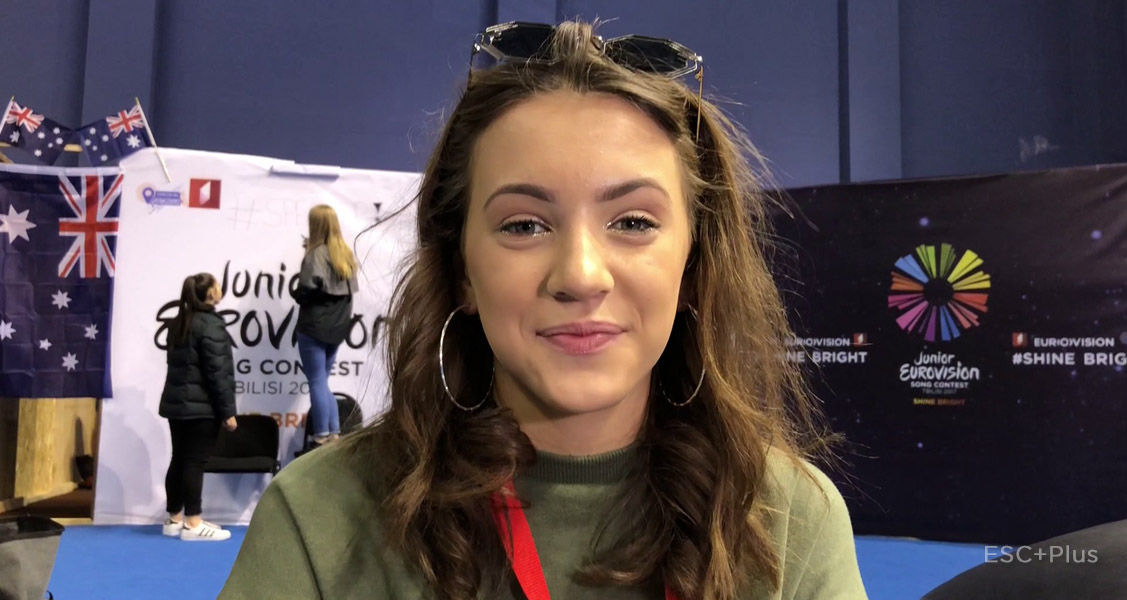 Junior Eurovision: Exclusive video interview with Australia’s Isabella Clarke