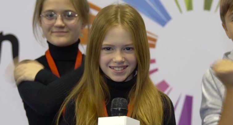 Junior Eurovision: Video message from Ukraine’s Anastasiya Baginska
