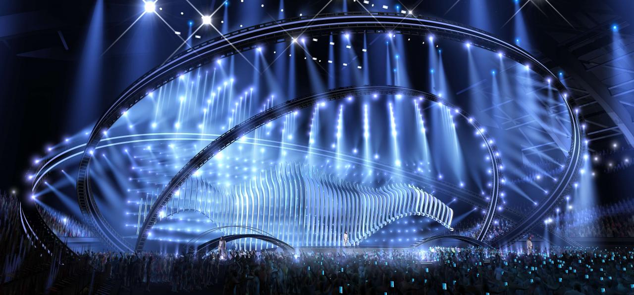 The stage for Eurovision 2018 is revealed!