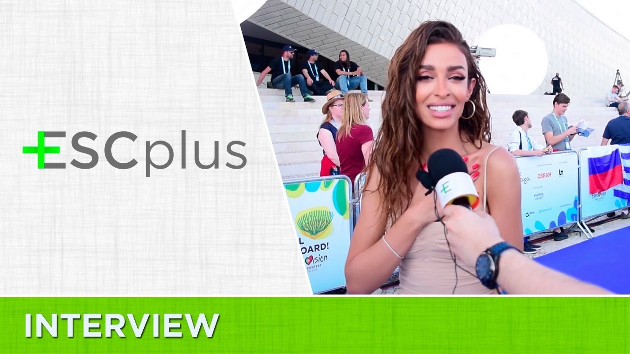 Interview: Cyprus’ Eleni Foureira talks to ESCplus at the Blue Carpet