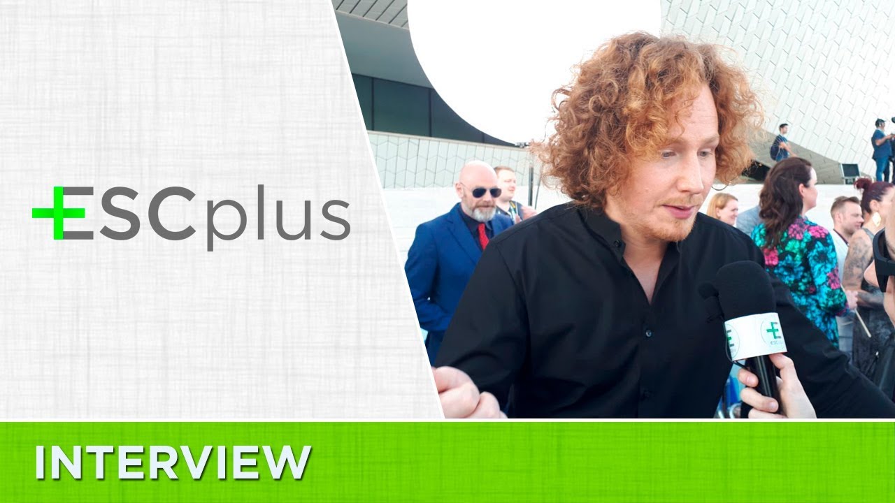 Interview: Germany’s Michael Schulte talks to ESCplus at the Blue Carpet
