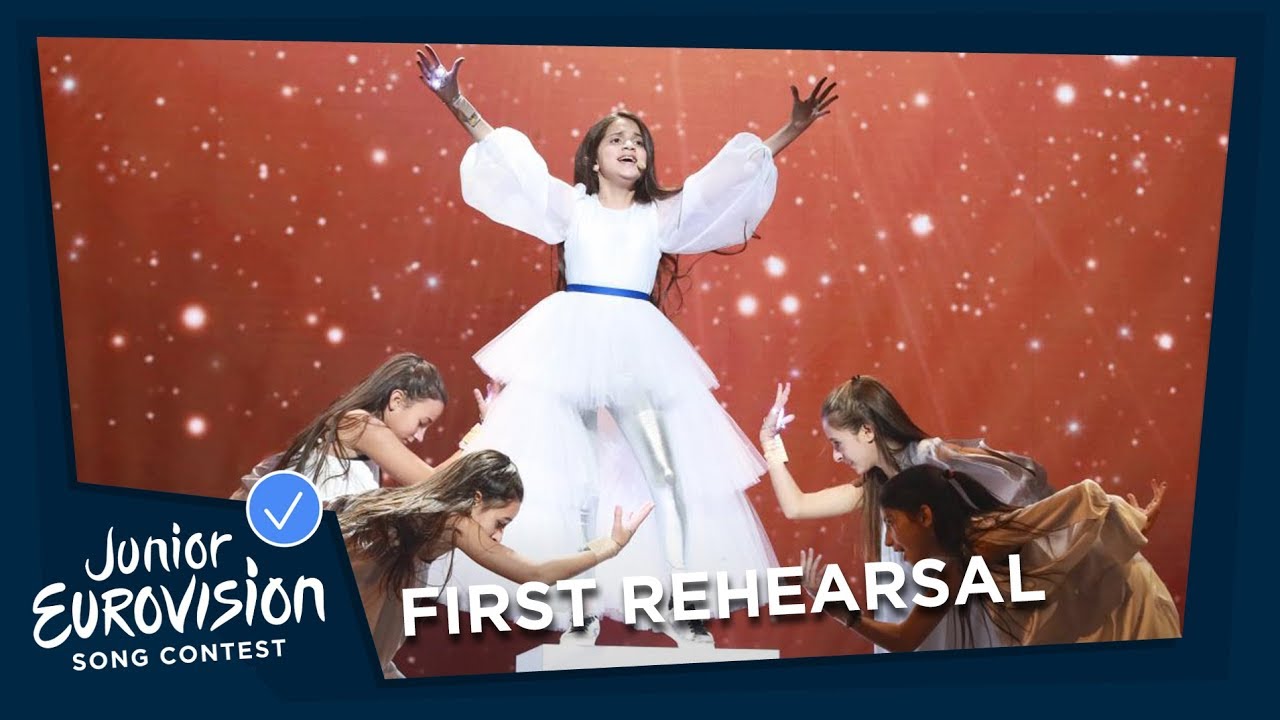Video: First Rehearsal of Azerbaijan’s Fidan Huseynova at Minsk Arena