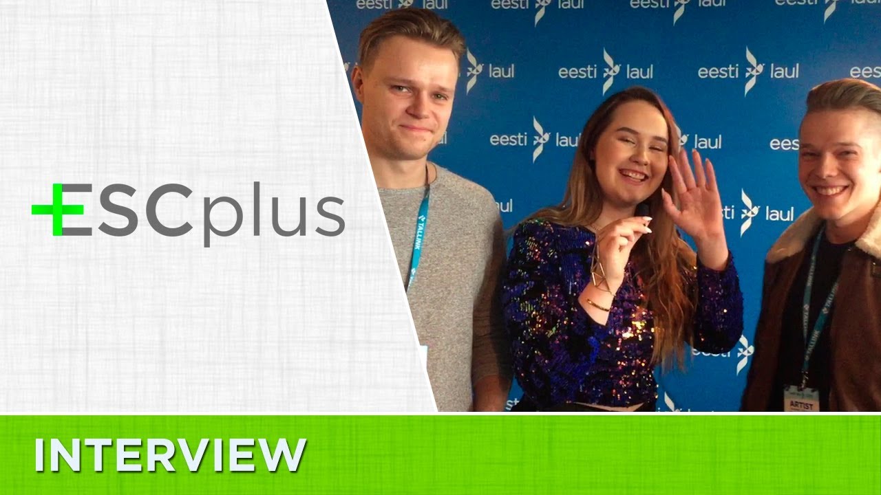 A video interview with Xtra basic & Emily J – Finalists of Estonia’s Eesti Laul 2019