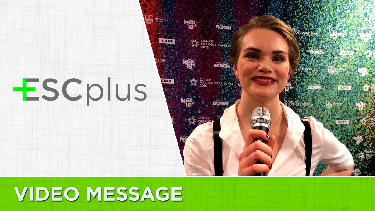 Video: Denmark’s Leonora sends a message to ESCplus after winning DMGP 2019