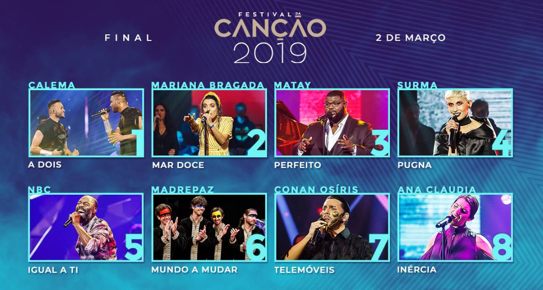 Tonight: Festival Da Canção 2019 Grand Final in Portugal