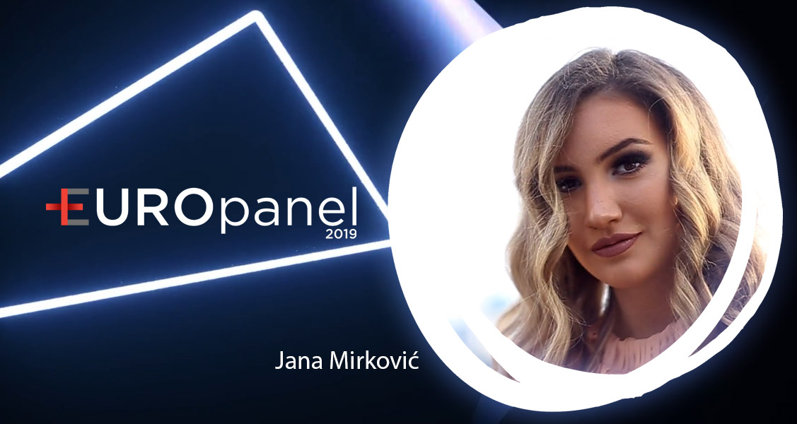 EUROpanel 2019: Voting next is Jana Mirković from Montenegro