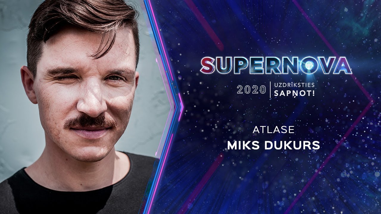 Miks Dukurs (Supernova 2020): “I wrote the song in the trunk of a car on my way to Germany”.