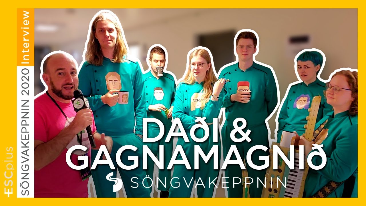 Iceland: Interview with Daði & Gagnamagnið | Söngvakeppnin 2020