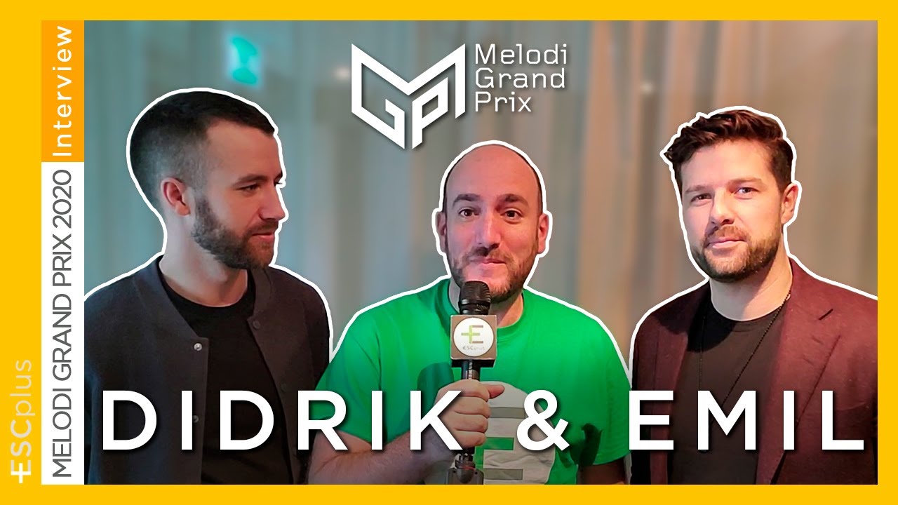 Norway: Interview with Didrik & Emil (Melodi Grand Prix finalist) | MGP 2020