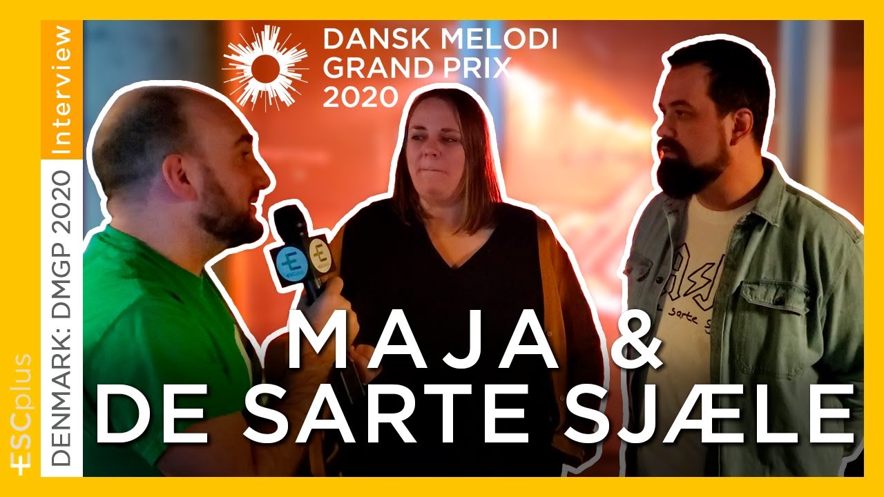 Interview with Maja & De Sarte Sjæle (Dansk Melodi Grand Prix 2020) | Eurovision 2020 Denmark
