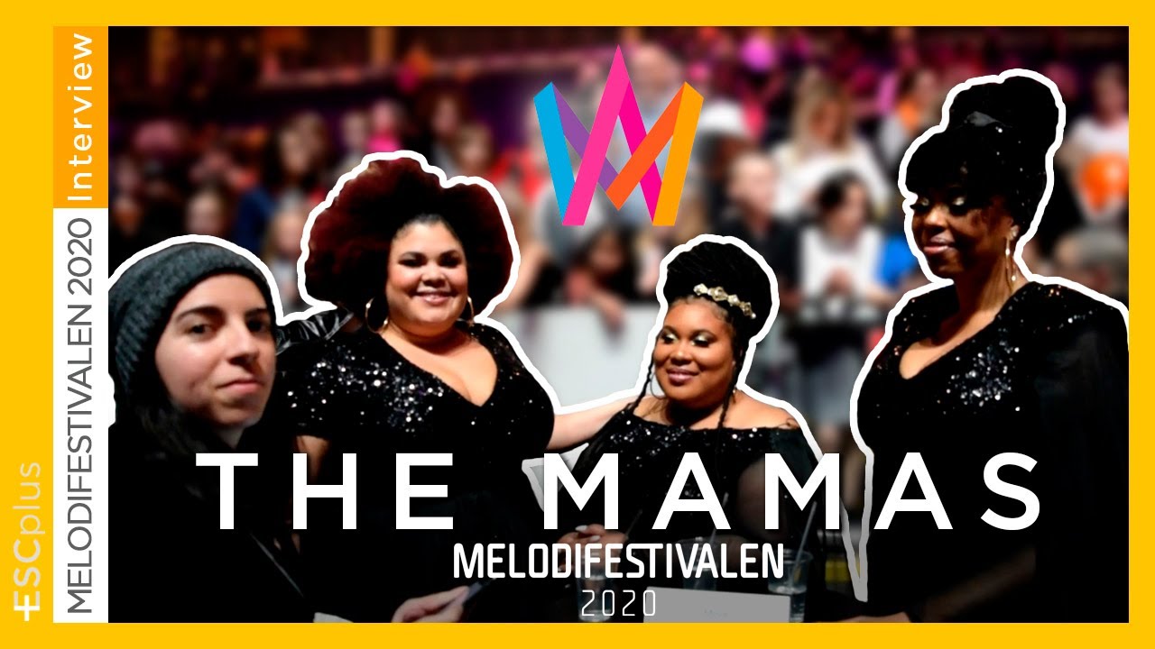 Interview with The Mamas (Melodifestivalen 2020 Final) | Eurovision 2020 Sweden