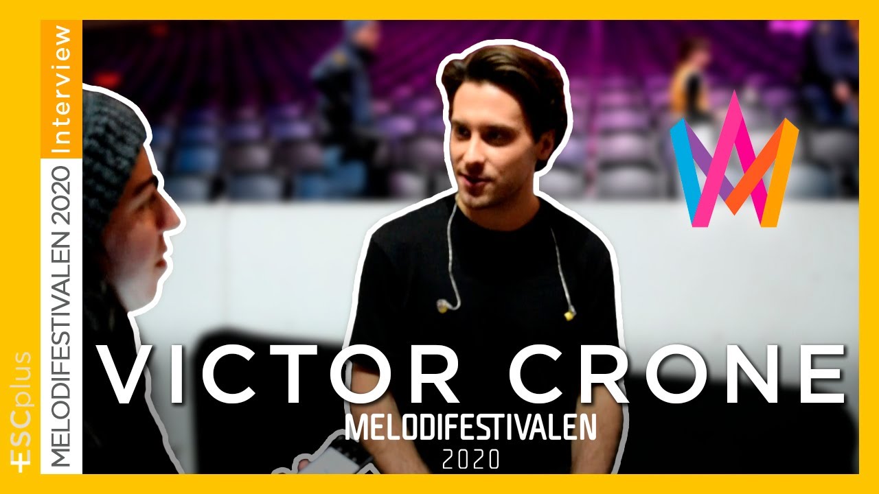 Interview with Victor Crone (Melodifestivalen 2020 Final) | Eurovision 2020 Sweden
