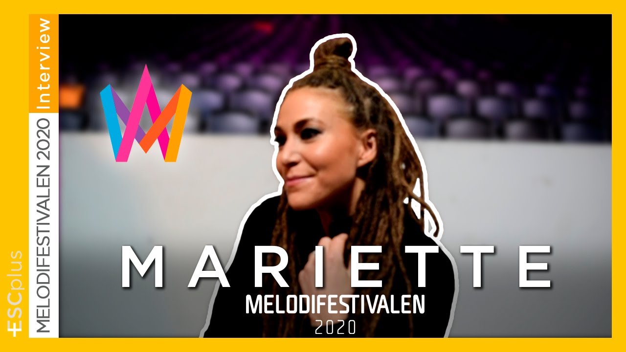 Interview with Mariette (Melodifestivalen 2020 Final) | Eurovision 2020 Sweden