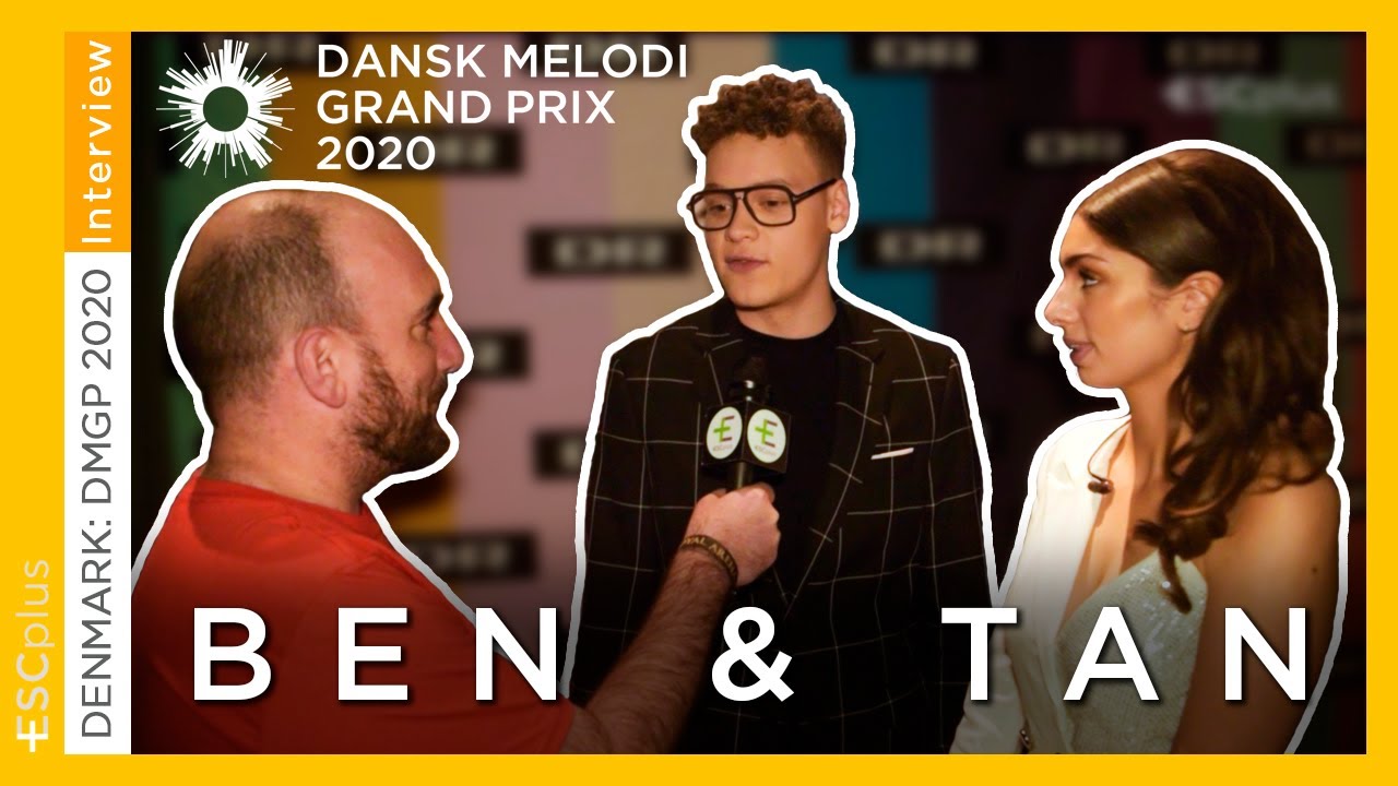 Ben & Tan impressions after winning DMGP 2020 | Eurovision 2020 Denmark INTERVIEW