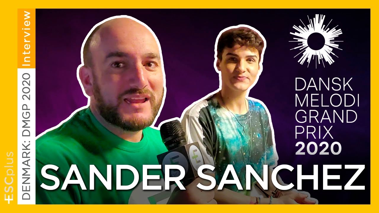 Interview with Sander Sanchez (Dansk Melodi Grand Prix 2020) | Eurovision 2020 Denmark