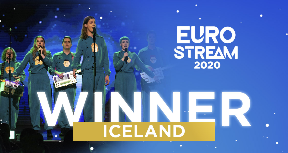 Iceland and Daði og Gagnamagnið are proclaimed winners of #eurostream2020