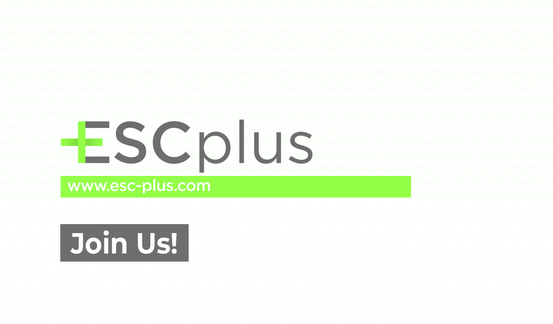 ESCplus is looking for you, be part of our team!