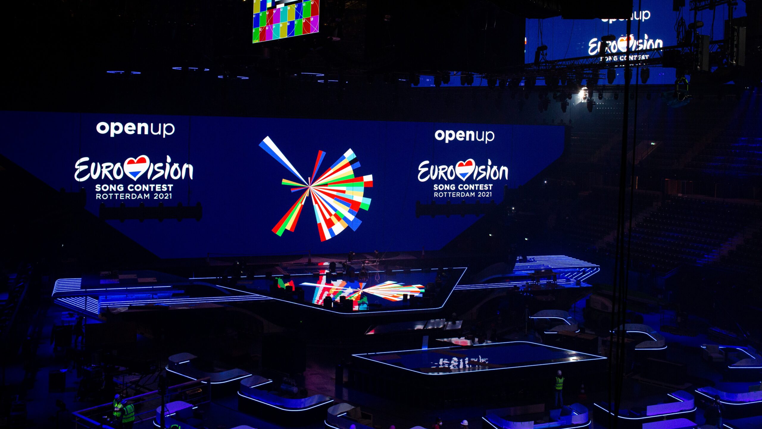 Eurovision 2021: Live audience welcome during Eurovision Song Contest 2021