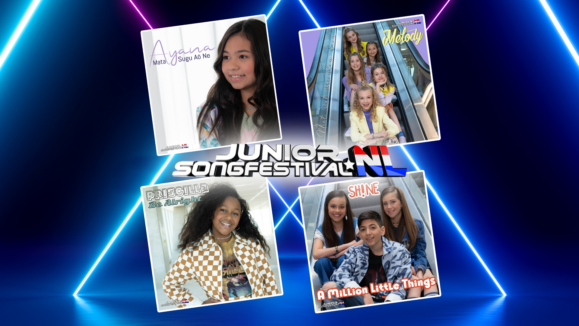 The Netherlands: Listen to the four songs competing at Junior Songfestival 2021