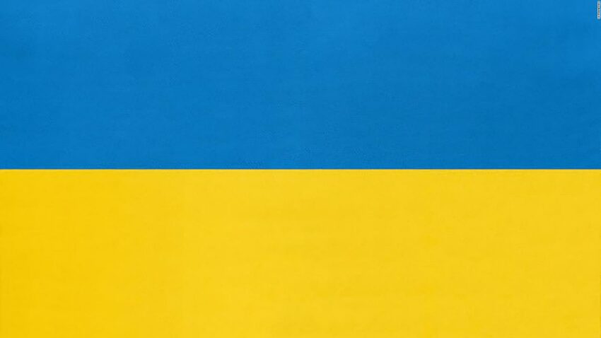 Turin 2022 - Ukrainian flag