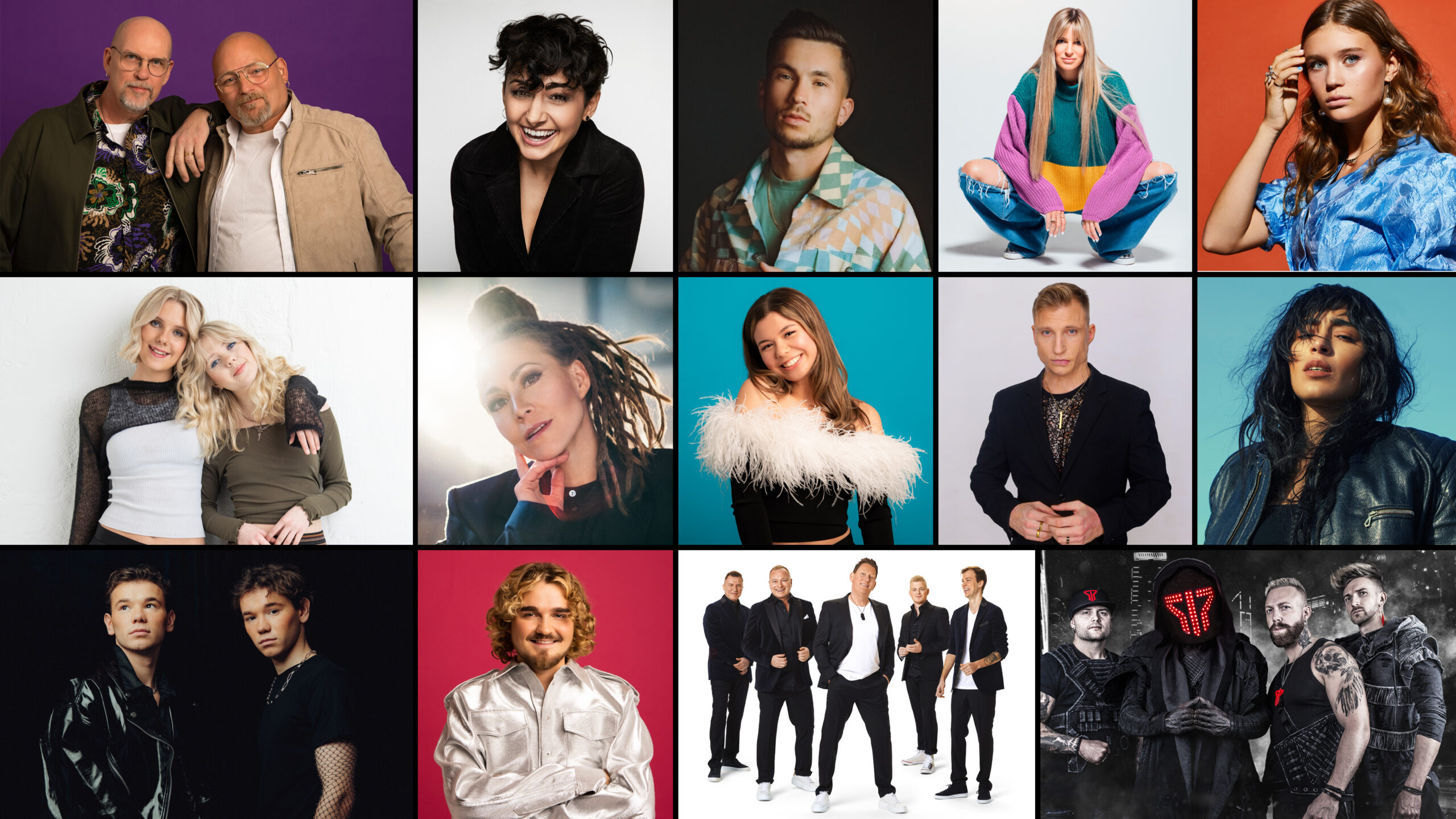 Sweden: Here are the 28 acts competing in Melodifestivalen 2023