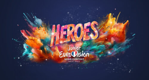 Discover the official logo for Junior Eurovision 2023