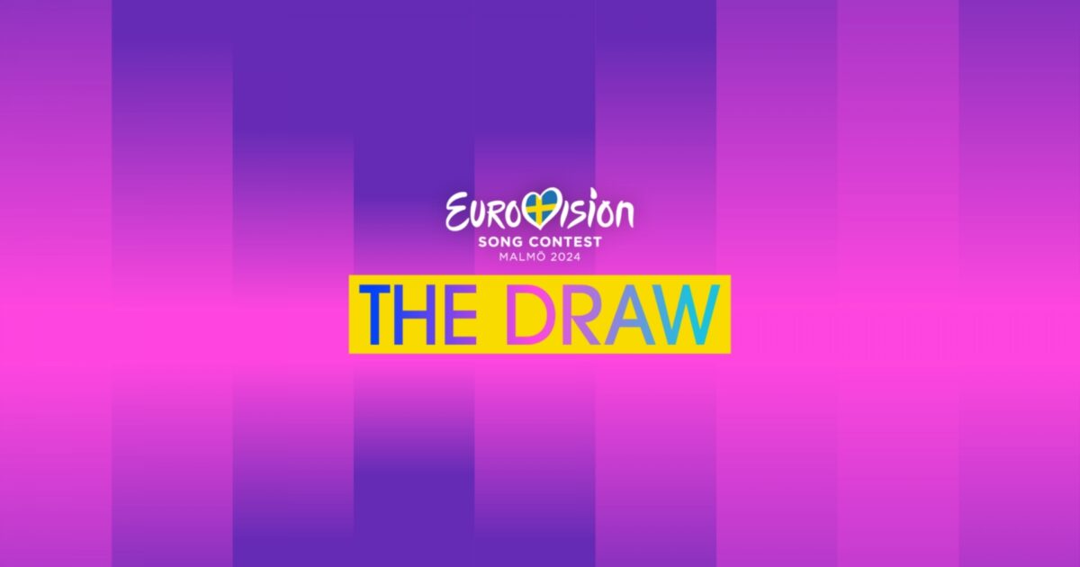 Eurovision 2024: The results of The Draw!