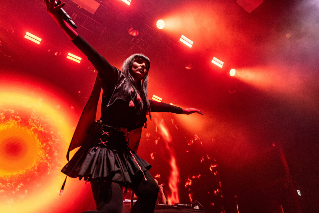 Shkodra Elektronike (Albania) at the London Eurovision Party 2025 / Iván Trejo