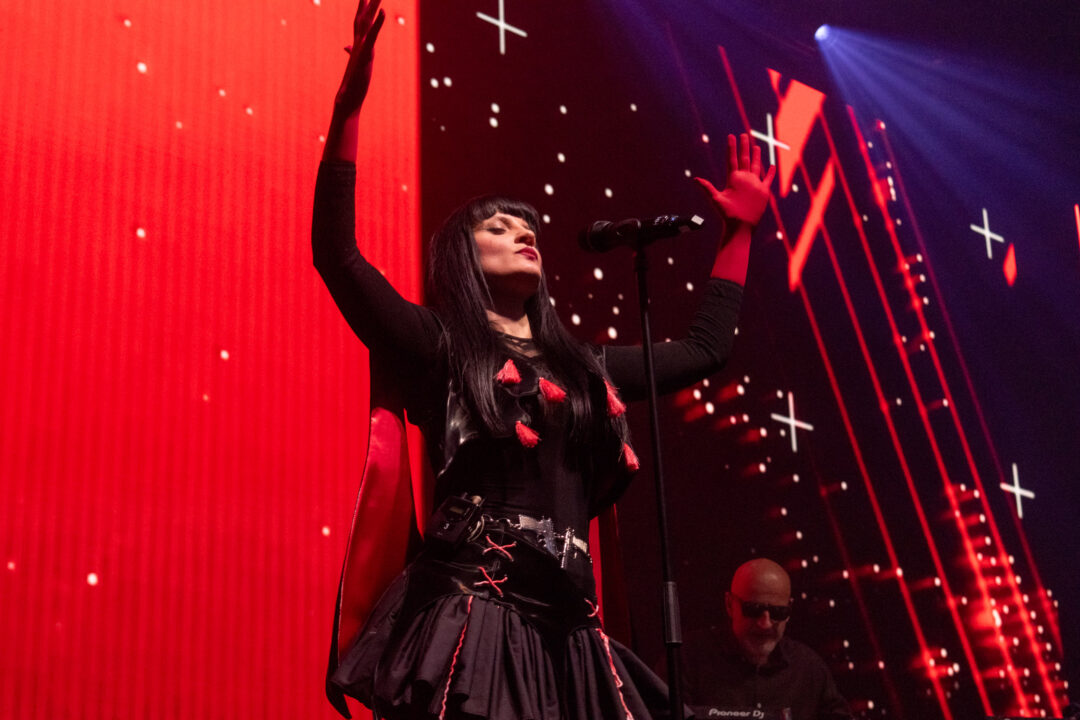 Shkodra Elektronike (Albania) at the London Eurovision Party 2025 / Iván Trejo