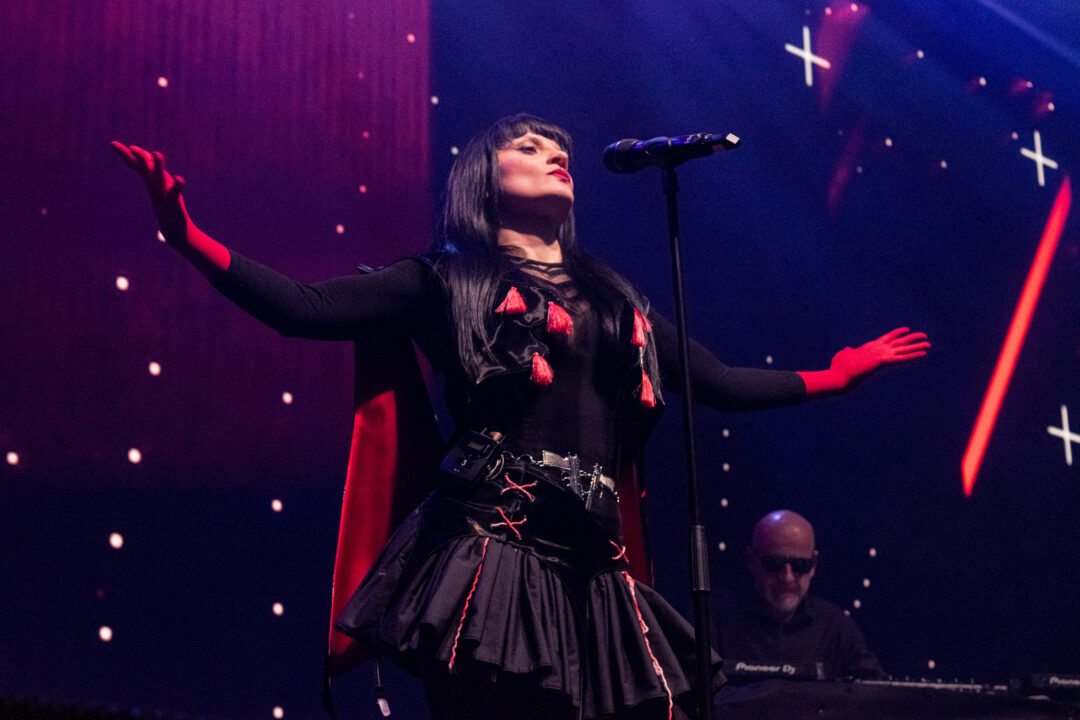 Shkodra Elektronike (Albania) at the London Eurovision Party 2025 / Iván Trejo