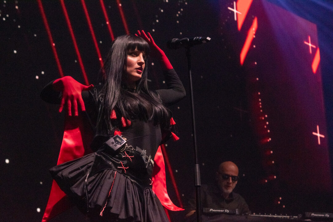 Shkodra Elektronike (Albania) at the London Eurovision Party 2025 / Iván Trejo